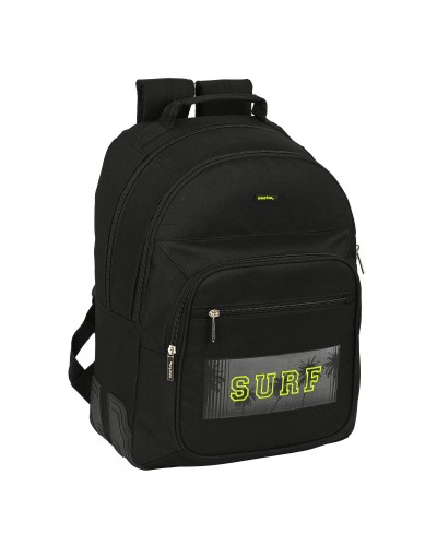 Skolryggsäck Safta Surf Svart 32 x 42 x 15 cm