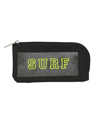 Trousse d'écolier Safta Surf Noir (23 x 11 x 1 cm)