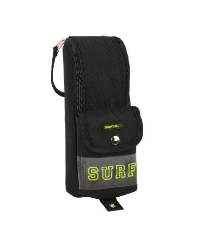 Trousse d'écolier Safta Surf Noir (6 x 21 x 6 cm)