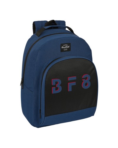 School Bag BlackFit8 Urban Black Navy Blue 32 x 42 x 15 cm