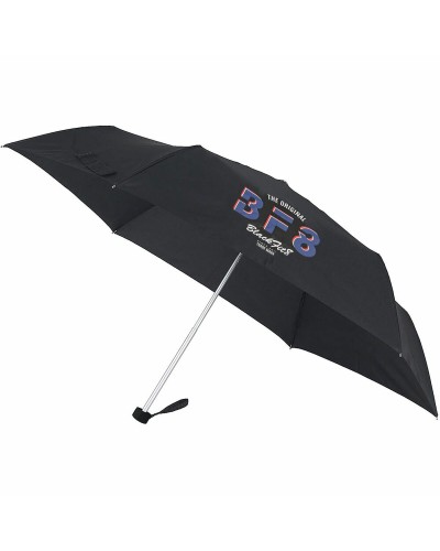Foldable Umbrella BlackFit8 Urban Black Navy Blue (Ø 98 cm)