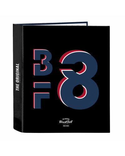 Ring binder BlackFit8 Urban Black Navy Blue A4 27 x 33 x 6 cm