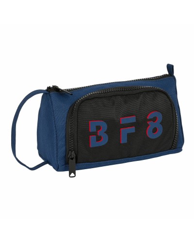 Estuche Escolar BlackFit8 Urban Negro Azul marino 20 x 11 x 8.5 cm