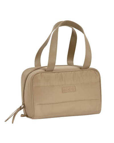 Necessaire per la Scuola Moos Camel Trapunta Cammello 31 x 14 x 19 cm