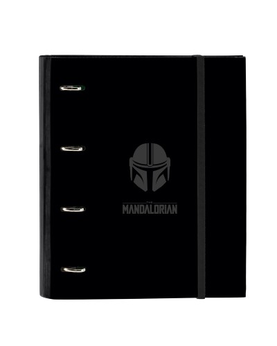 Ringpärm The Mandalorian Svart (27 x 32 x 3.5 cm)