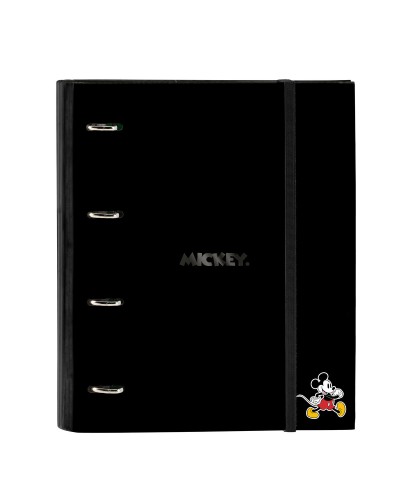 Ringpärm Mickey Mouse Clubhouse Svart 27 x 32 x 3.5 cm