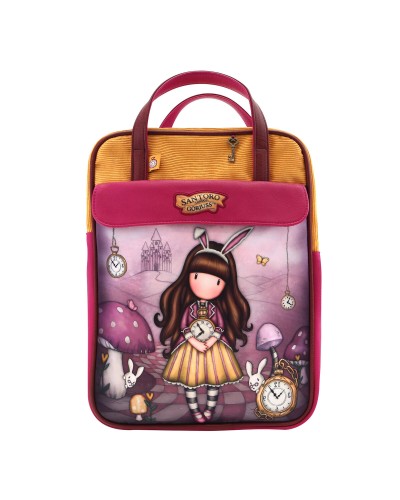 Sac à dos Gorjuss Just one second Saumon (27 x 10 x 37 cm)