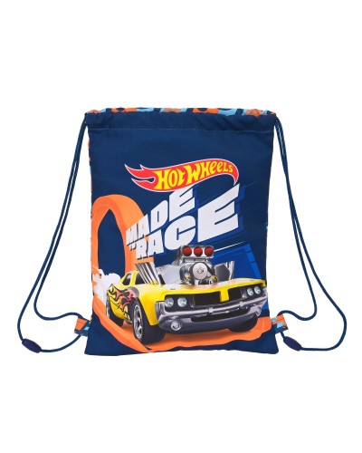 Sac à dos serré par des ficelles Hot Wheels Speed club Orange (26 x 34 x 1 cm)
