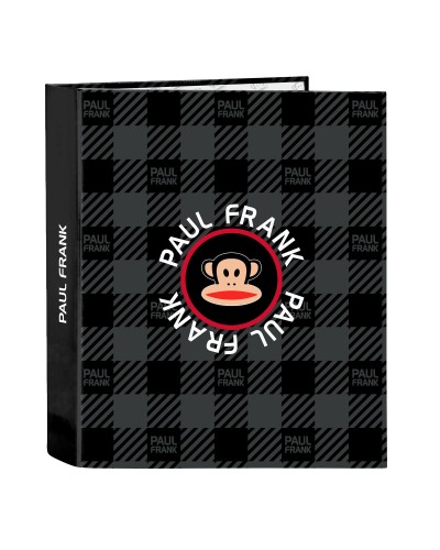 Ring binder Paul Frank Campers Black A4 (27 x 33 x 6 cm)