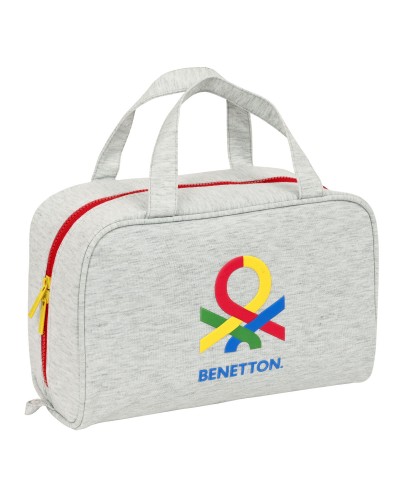 Necessaire per la Scuola Benetton Pop Grigio 31 x 14 x 19 cm