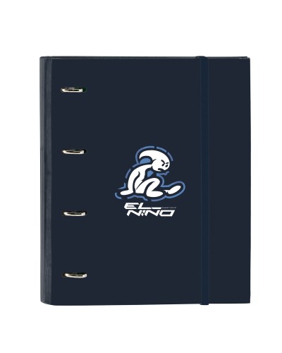 Raccoglitore ad anelli El Niño Bahia Azzurro (27 x 32 x 3.5 cm)