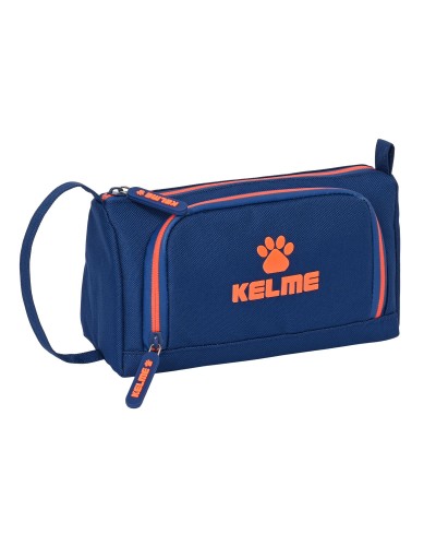 Schulmäppchen Kelme Navy blue Orange Marineblau 20 x 11 x 8.5 cm