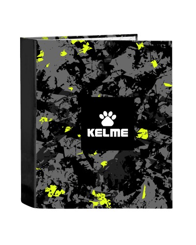 Ringbuch Kelme Jungle Schwarz Grau Neongrün A4 (27 x 33 x 6 cm)