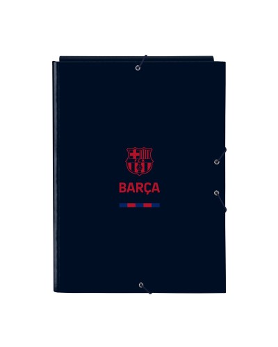 Carpeta Clasificadora F.C. Barcelona Azul marino A4