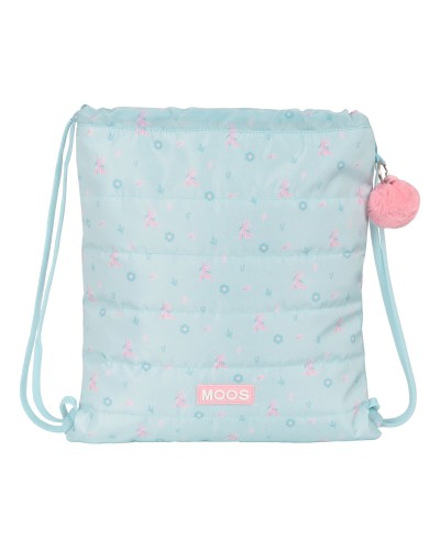 Sac à dos serré par des ficelles Moos Garden Turquoise