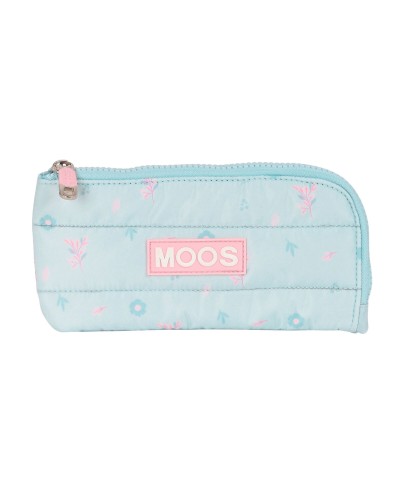 School Case Moos Garden 23 x 11 x 1 cm Turquoise