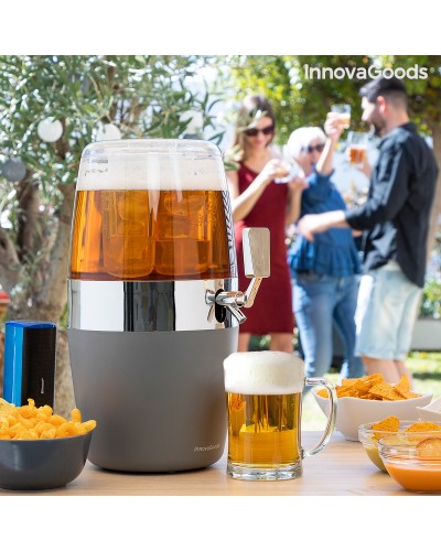 Distributeur Réfrigérant InnovaGoods pour Boissons - Refroidissement Rapide, 1,5 litres
