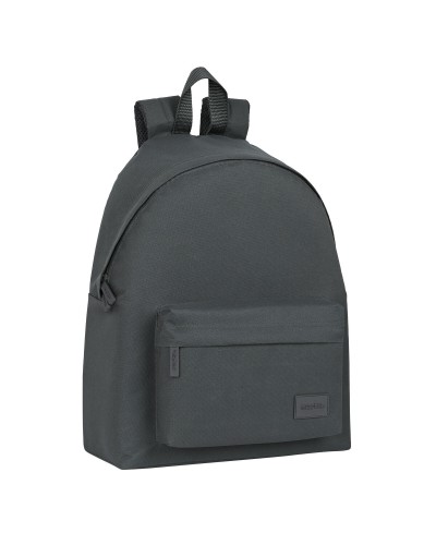 School Bag Safta   33 x 42 x 15 cm Grey