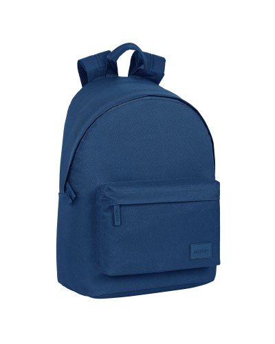 School Bag Safta   31 x 41 x 16 cm Navy Blue