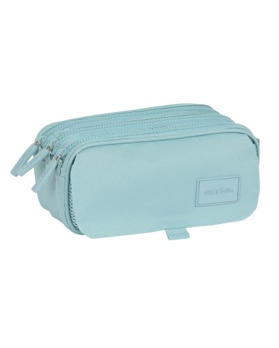 Dreifaches Mehrzweck-Etui Safta 21,5 x 10 x 8 cm Blau