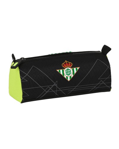 Skolväska Real Betis Balompié Svart Lime 21 x 8 x 7 cm