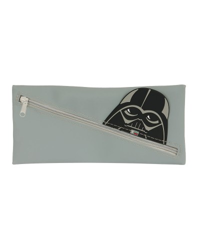 Trousse d'écolier Star Wars Gris 22 x 11 x 1 cm