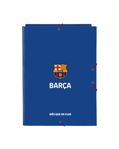 Dossier F.C. Barcelona Bleu Bordeaux A4