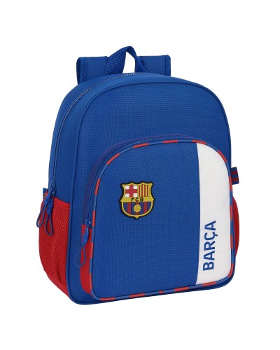 Schoolrugzak F.C. Barcelona Blauw Kastanjebruin 32 X 38 X 12 cm