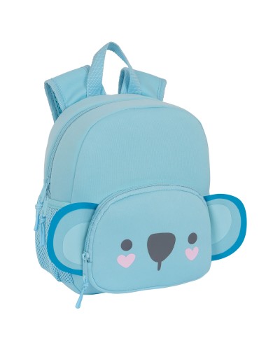 Barnryggsäck Safta Koala Koala Blå 20 x 25 x 9 cm