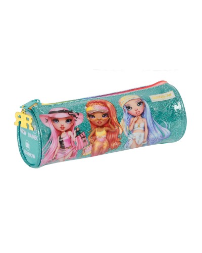 Estuche Escolar Rainbow High Paradise Turquesa 20 x 7 x 7 cm