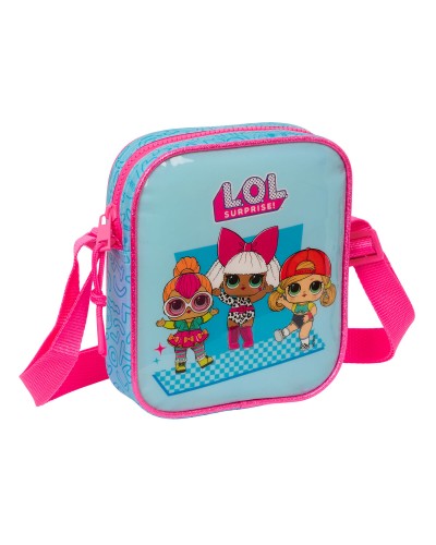 Borsa a Tracolla LOL Surprise! Divas Azzurro 16 x 18 x 4 cm