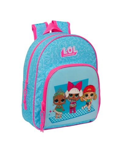 Zaino Scuola LOL Surprise! Divas Azzurro 28 x 34 x 10 cm