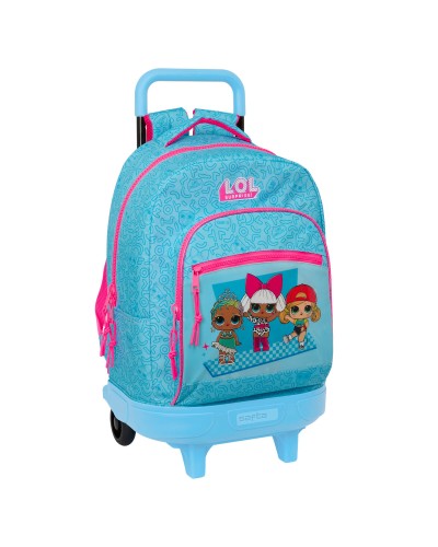 Schulrucksack mit Rädern LOL Surprise! Divas Blau 33 X 45 X 22 cm