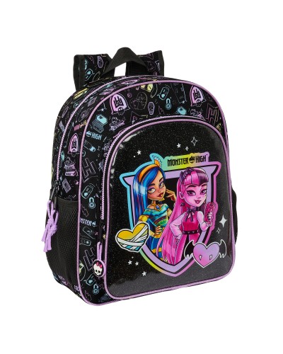 Lasten laukku Monster High Musta 32 X 38 X 12 cm