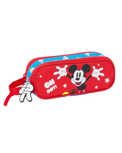 Portaoggetti Doppio Mickey Mouse Clubhouse Fantastic Azzurro Rosso 21 x 8 x 6 cm
