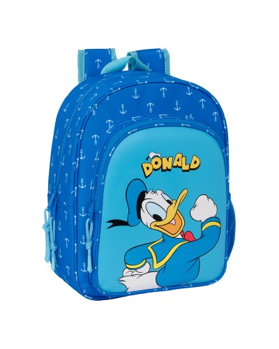 School Bag Donald Blue 26 x 34 x 11 cm