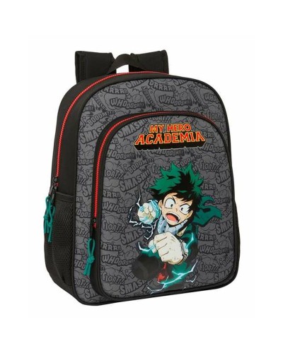 Koululaukku My Hero Academia Musta 32 X 38 X 12 cm