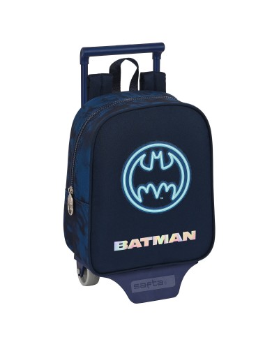 Cartable à roulettes Batman Legendary Blue marine 22 x 27 x 10 cm