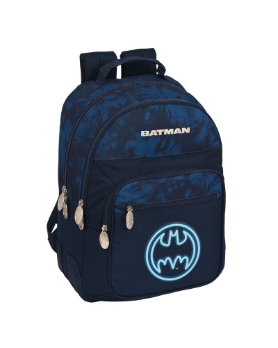 Zaino Scuola Batman Legendary Blu Marino 32 x 42 x 15 cm