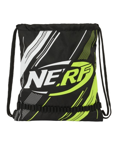 Rugtas met Koordjes Nerf Get ready Zwart 35 x 40 x 1 cm
