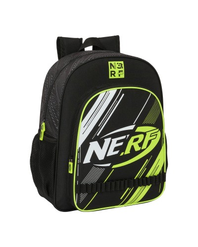 Schulrucksack Nerf Get ready Schwarz 32 X 38 X 12 cm