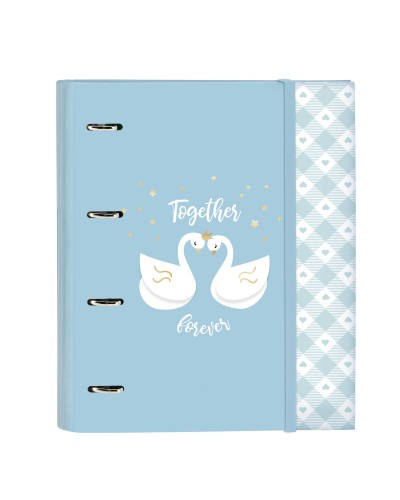 Ringbuch Glow Lab Cisnes Blau 27 x 32 x 3.5 cm