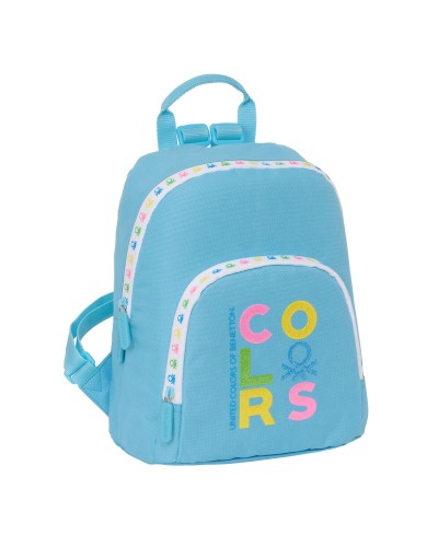 Rucksack Benetton Spring Mini Celeste 25 x 30 x 13 cm