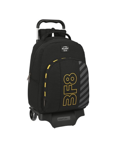 Skolväska med hjul BlackFit8 Zone Svart 32 x 42 x 15 cm