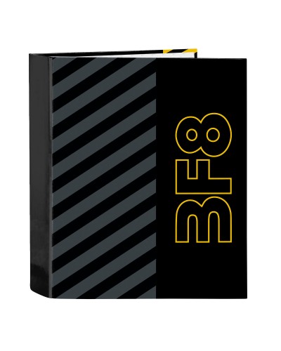 Carpeta de anillas BlackFit8 Zone Negro A4 27 x 33 x 6 cm