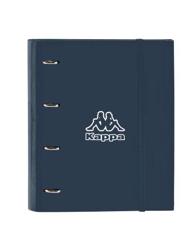 Ringpärm Kappa Dark navy Marinblå 27 x 32 x 3.5 cm