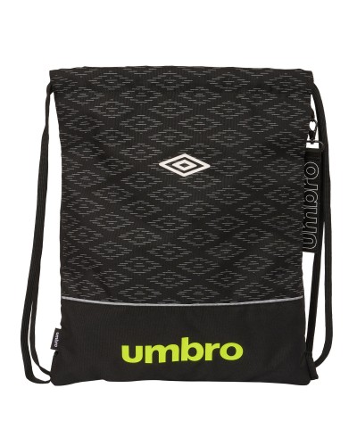 Rugtas met Koordjes Umbro Lima Zwart 35 x 40 x 1 cm