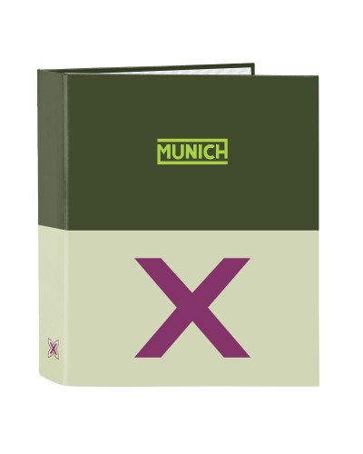 Ringmap Munich Bright khaki Groen A4 27 x 33 x 6 cm