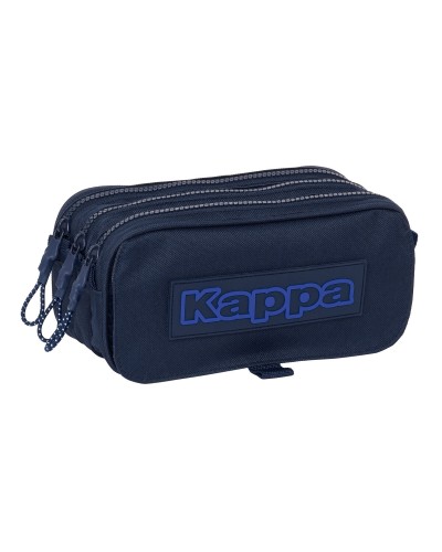 Triple Carry-all Kappa Blue night Navy Blue 21,5 x 10 x 8 cm