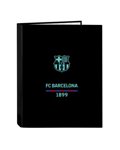 Reliure à anneaux F.C. Barcelona Noir A4 26.5 x 33 x 4 cm